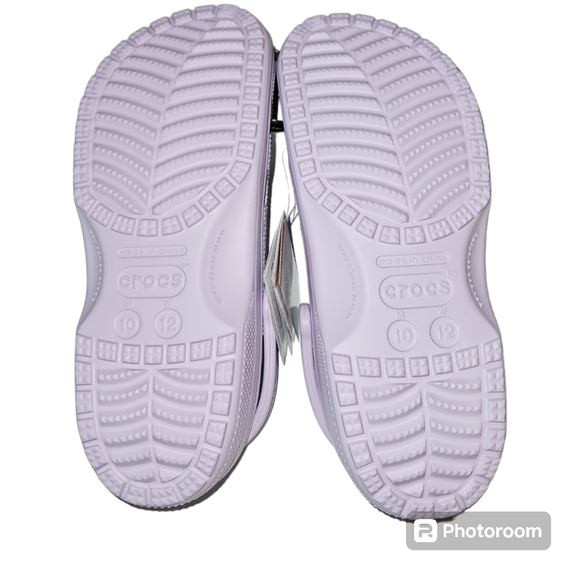 CROCS LAVENDER UNISEX MEN'S SIZE 10 & WOMEN'S SIZE 12 - Picture 5 of 7